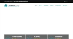 Desktop Screenshot of childminding.ie